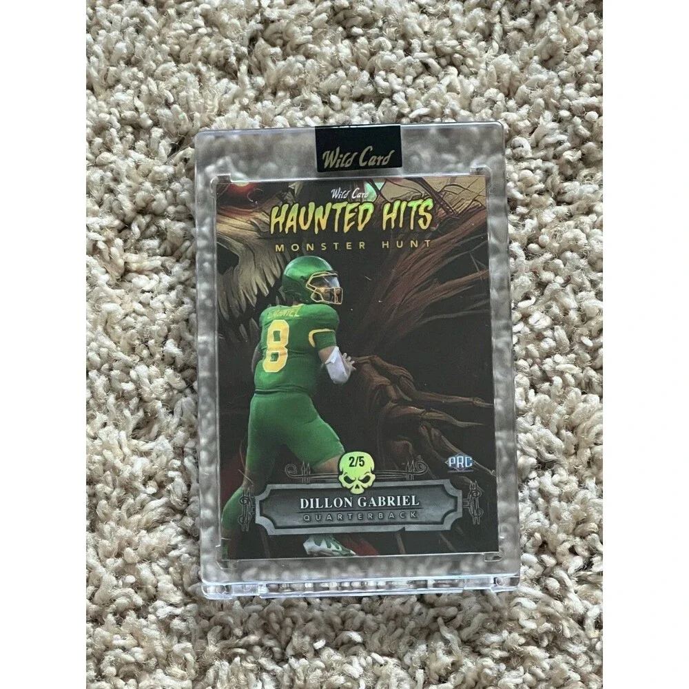 Wild Card Haunted Hits 2024 Scarecrow 2/5 Dillon Gabriel PRC